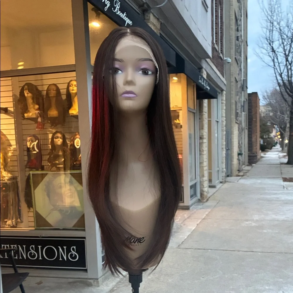 Elegant Brown Women's Wig - Picture 13 of 16